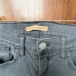 Rebecca Minkoff Women's Dark Gray High Rise Jeans